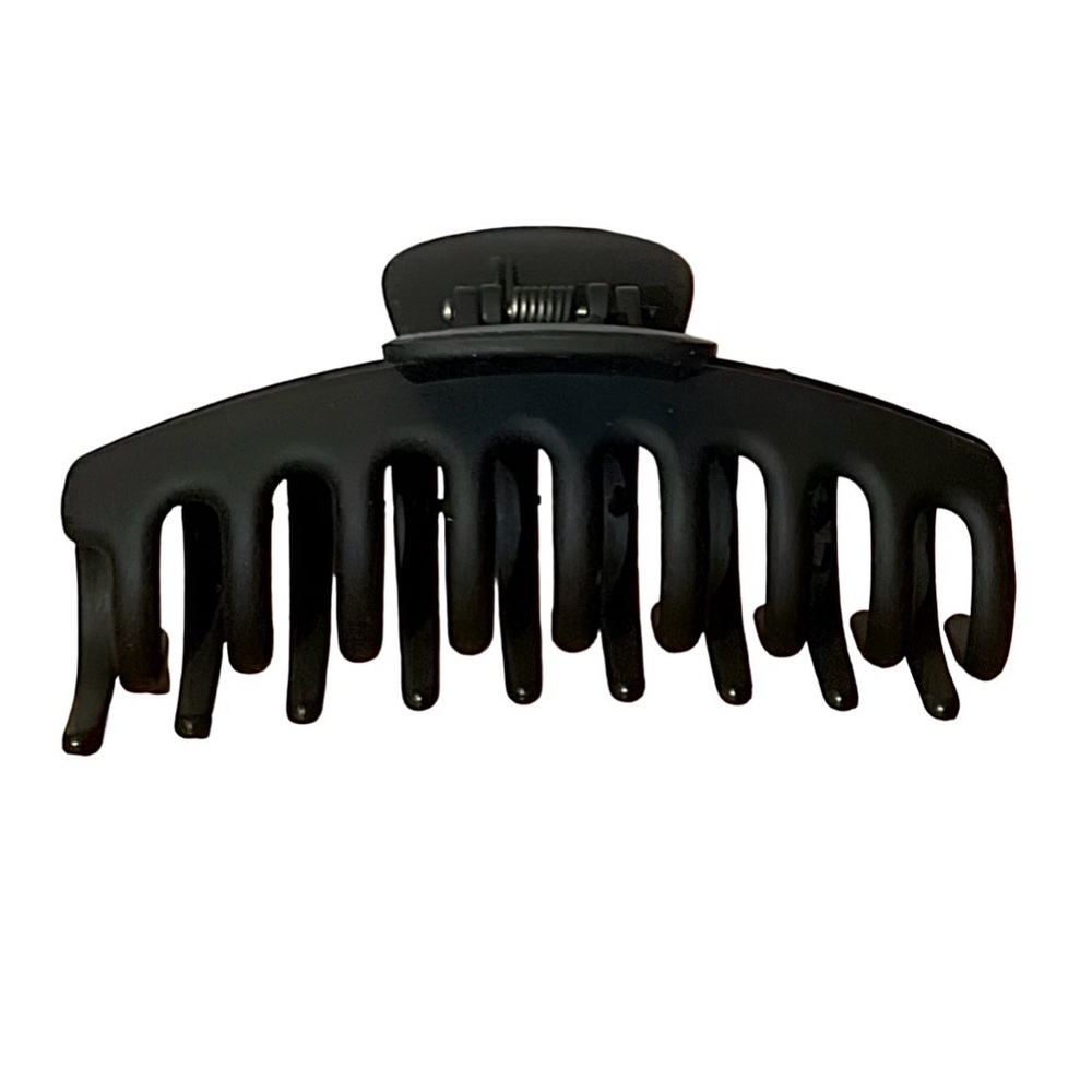 4” Black Hair Claw Clip